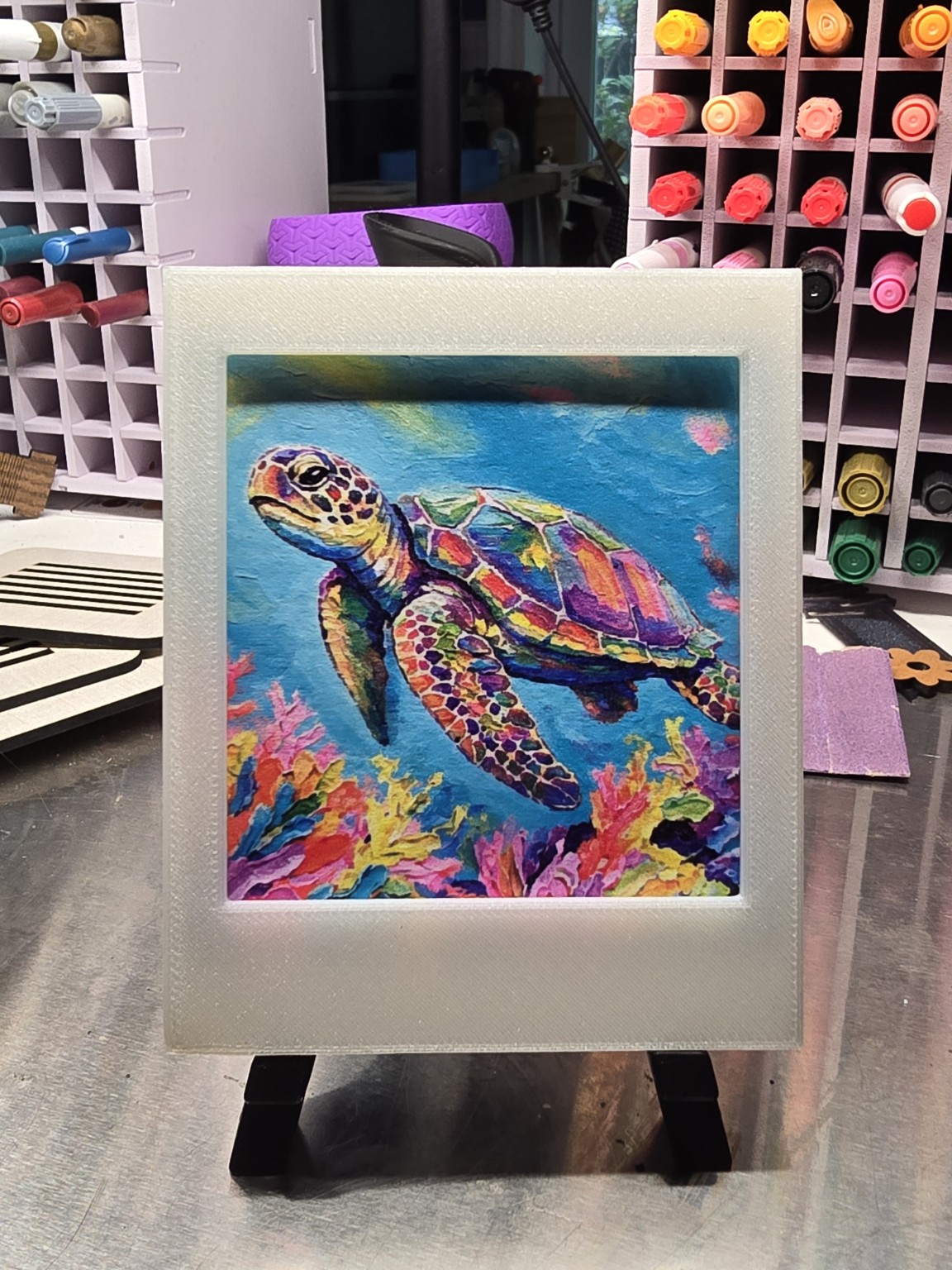 Layered custom artwork made by 603SparkedTimber
